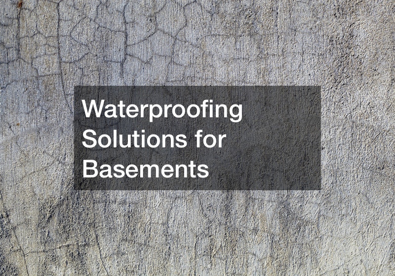 Waterproofing Solutions for Basements