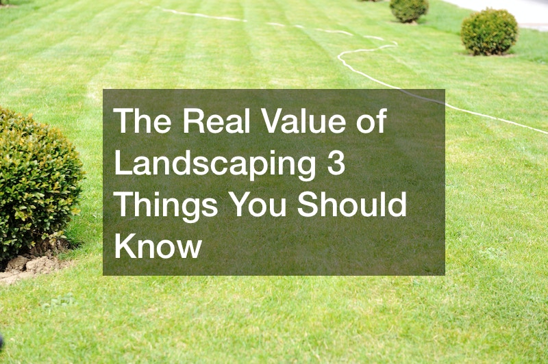 The Real Value of Landscaping  3 Things You Should Know