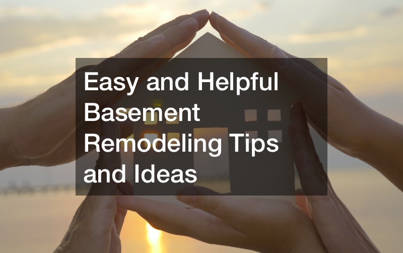 Easy and Helpful Basement Remodeling Tips and Ideas