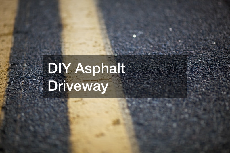 DIY Asphalt Driveway