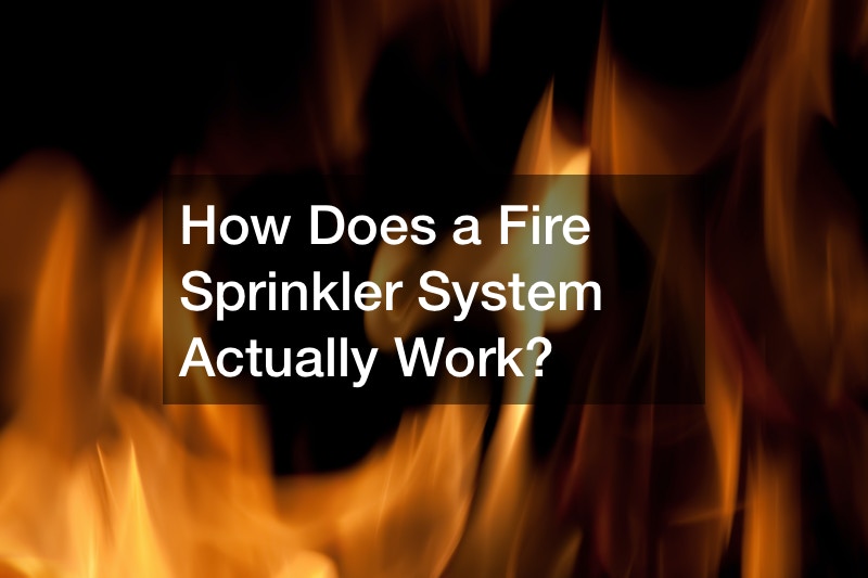 How Does a Fire Sprinkler System Actually Work?