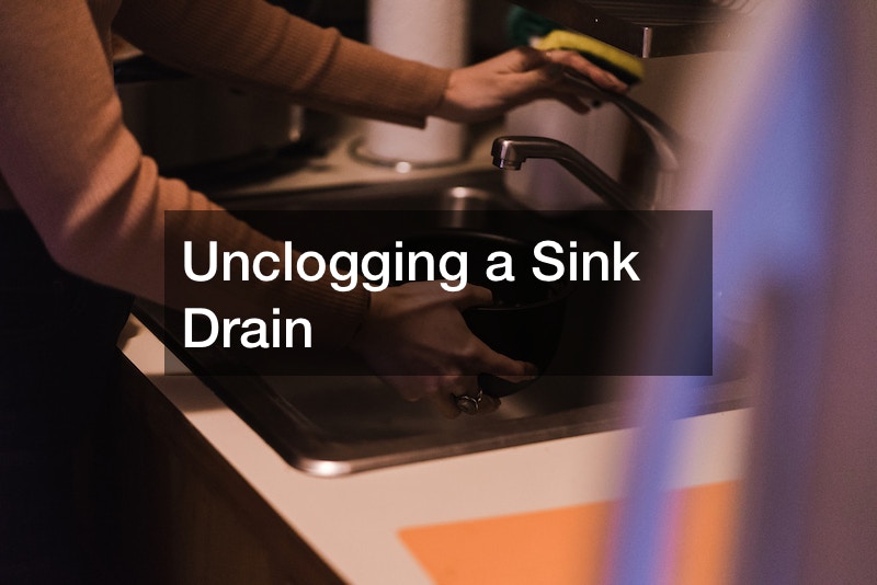 Unclogging a Sink Drain