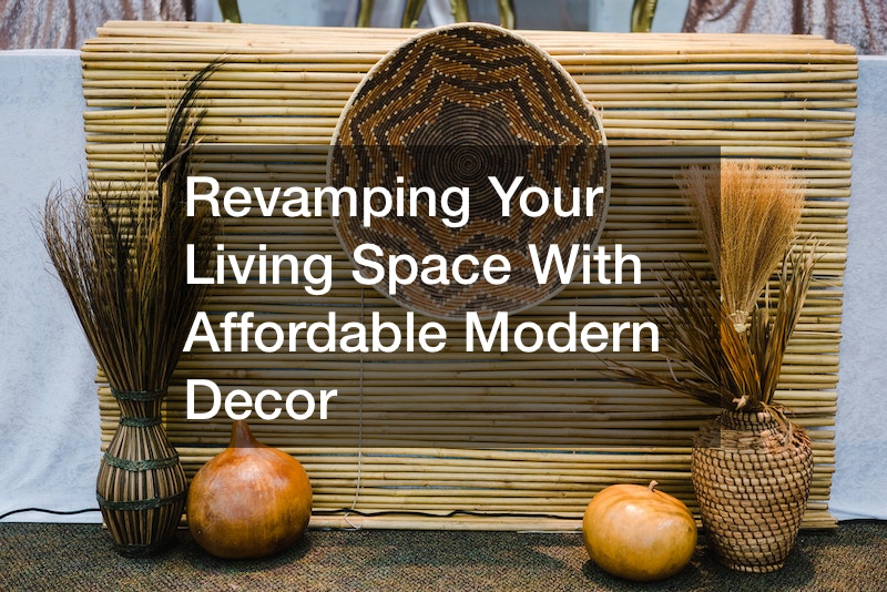 Revamping Your Living Space With Affordable Modern Decor