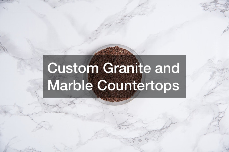 Custom Granite and Marble Countertops