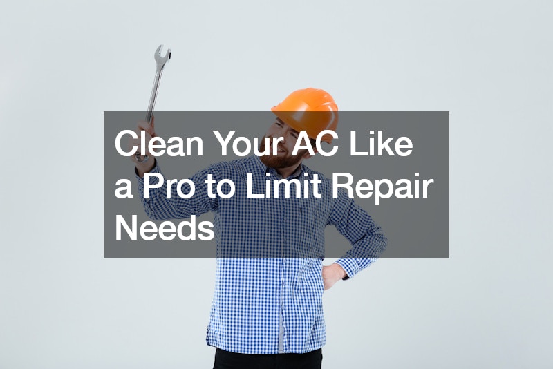 Clean Your AC Like a Pro to Limit Repair Needs